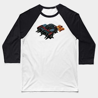 Red Rocket League Car with Boost Baseball T-Shirt